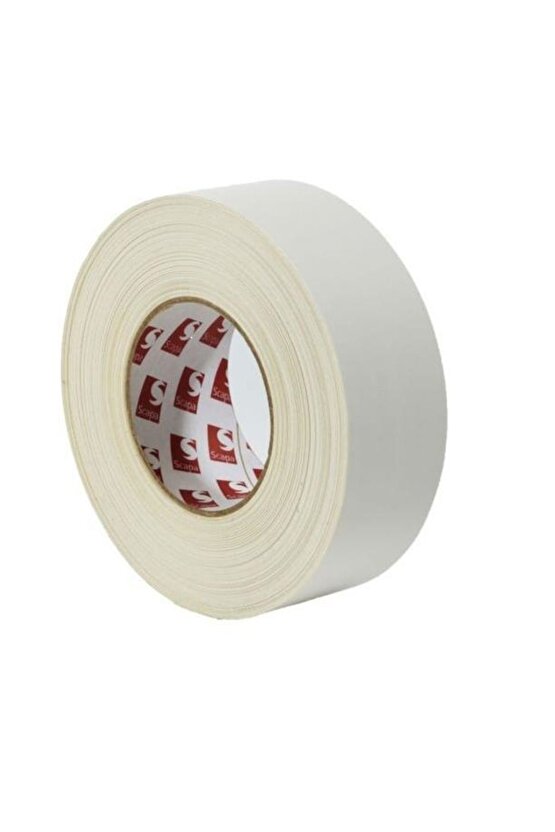 3130 Mat Su Geçirmez Kumaş Kamera Bantı 50mmx50mt Beyaz