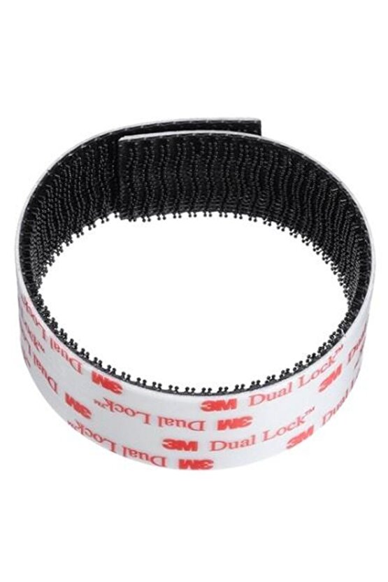 SJ3551 Dual Lock Cırt Bant 1000 Kez Açılıp Kapanabilir 25cm