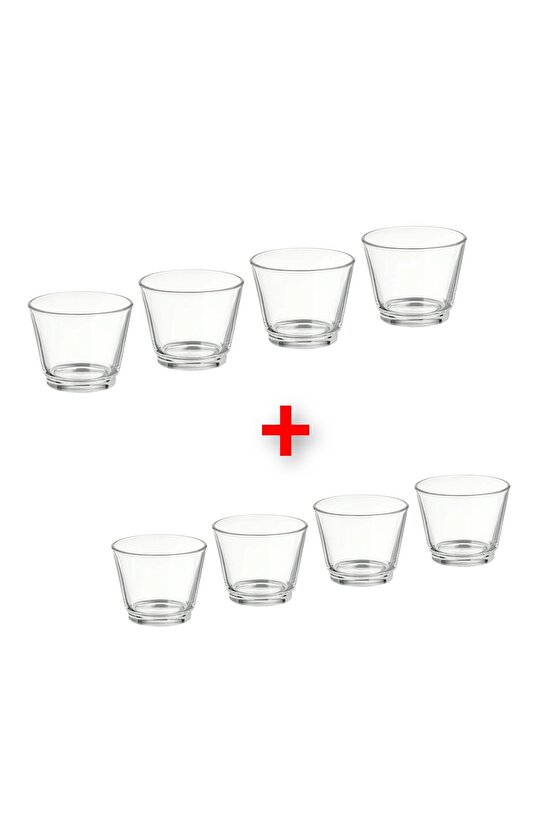 8li Set Tealight Mumluk Yükseklik: 6 Cm İkea 8 Adet Cam Tealiht Mum Kabı Şeffaf