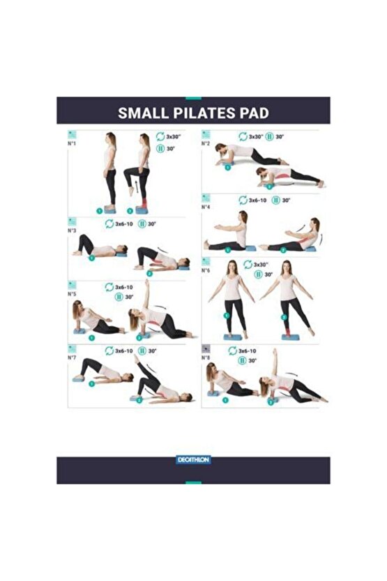 Dikdörtgen Denge Pedi Balance Pad 50 X 40 X 6 Cm SPORCU AYAK BİLEK ÇALIŞTIRMA