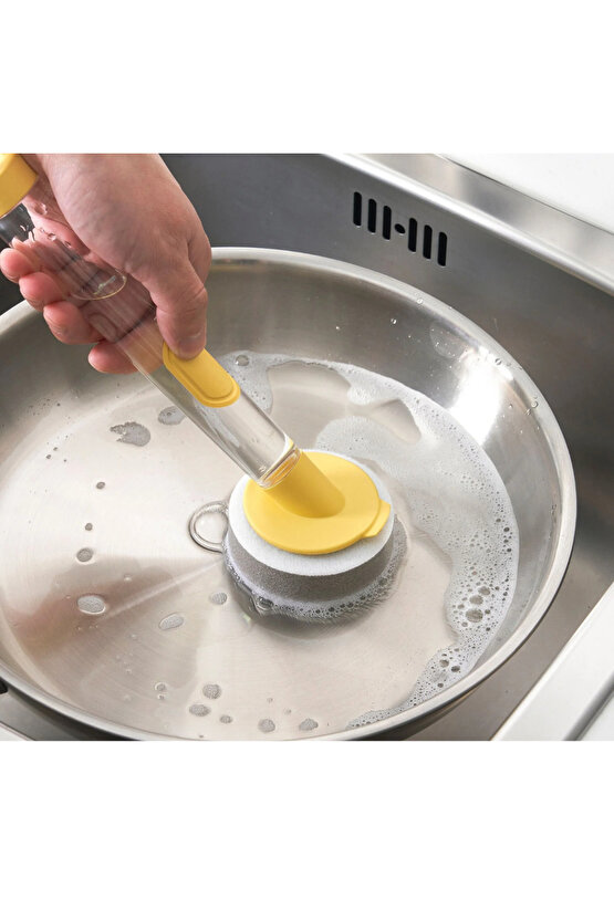 Vıdeveckmal Deterjan Hazneli Sünger Sarı 80561025