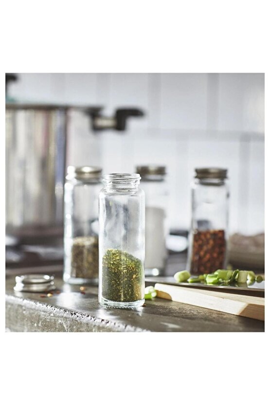 Cıtronhaj Baharat Kavanozu - Cam - 10 Cl - 4 Adet