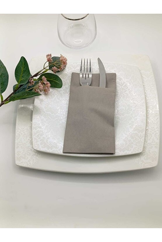 Mottaga Peçete Bej 38X38 Cm 25 Adet 50508586