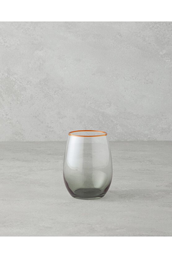 Citrus Cam 3lü Bardak 350 ml Amber-Yeşil