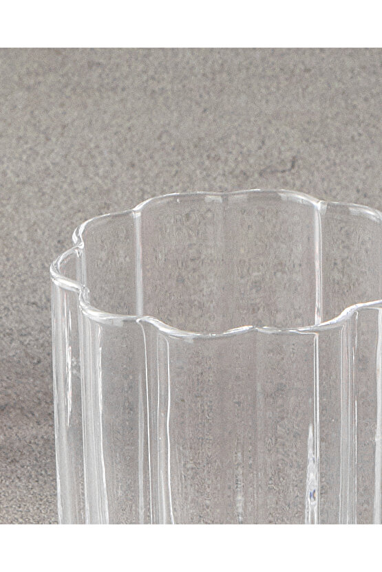 Flor Pura Cam 2li Meşrubat Bardağı Şeffaf