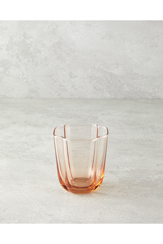 Reina Cam El Yapımı 2’li Meşrubat Bardağı Pudra