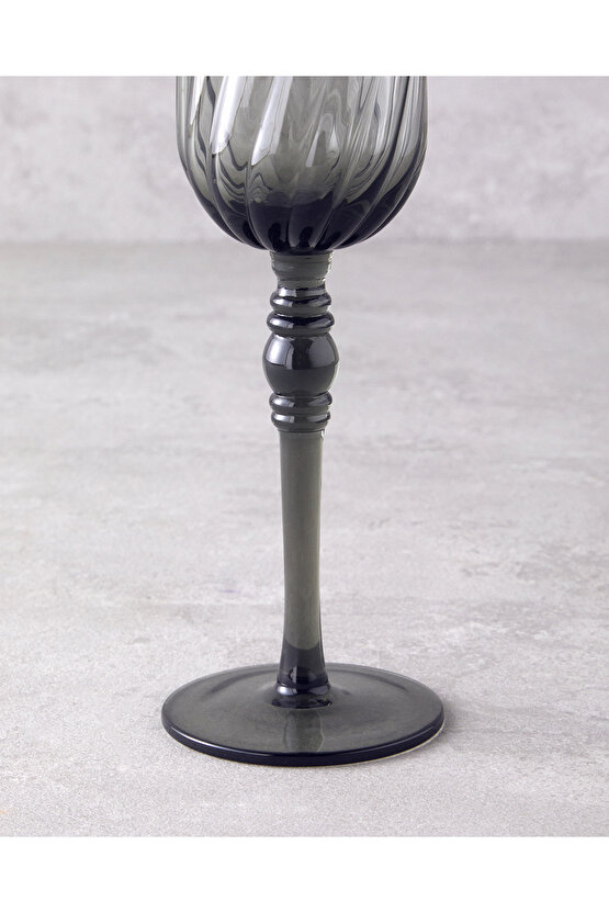 Meghan Cam 2li Kadeh 275 ml Antrasit