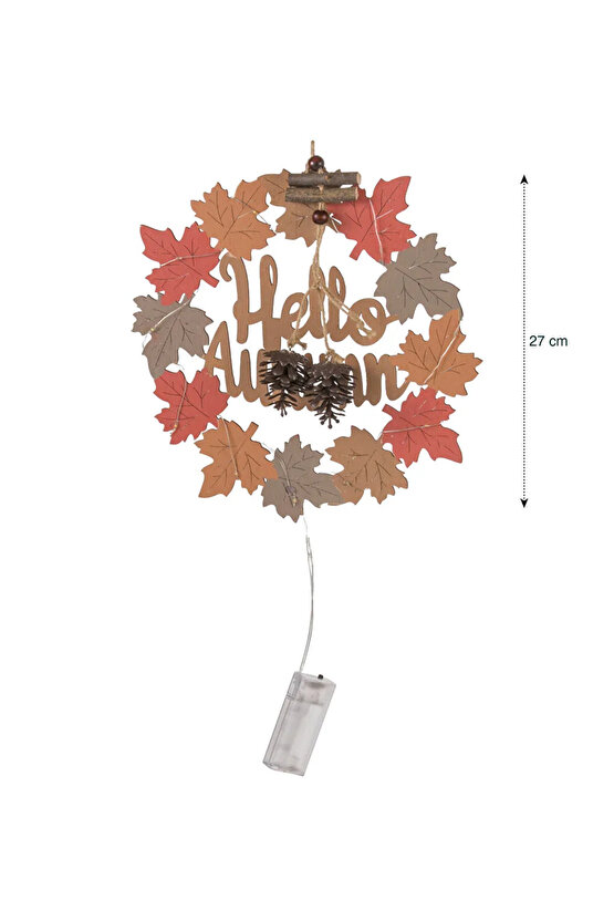 LCW HOME Karışık Işıklı Dekoratif Kapı Süsü 27 Cm