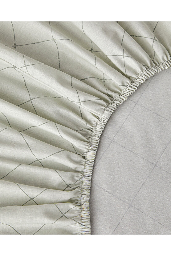 Pear Garden Baskılı Tek Kişilik Pike Takımı 150x220 cm Yeşil