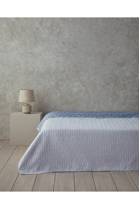 Rose Harmony Çift Kişilik Çok Amaçlı Örtü Pembe