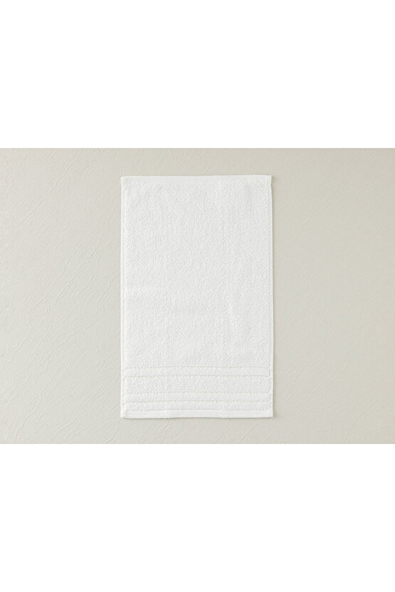 Highlight Pamuklu Simli El Havlusu Ekru