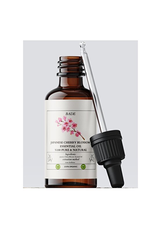 Japon Kiraz Çiçeği Uçucu Koku Yağı Difüzör Esansı Buhurdanlık Aromaterapi Yağı 10ml