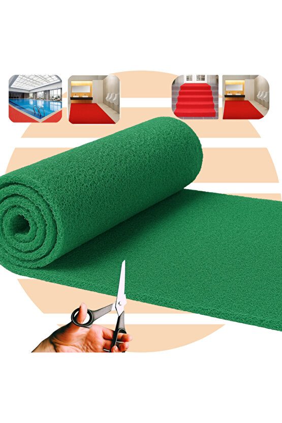 Kıvırcık Paspas İç Dış Zemin Halı Yolluk Kapı Önü Havuz Banyo Duş İş Yeri Apartman Paspası 12mm