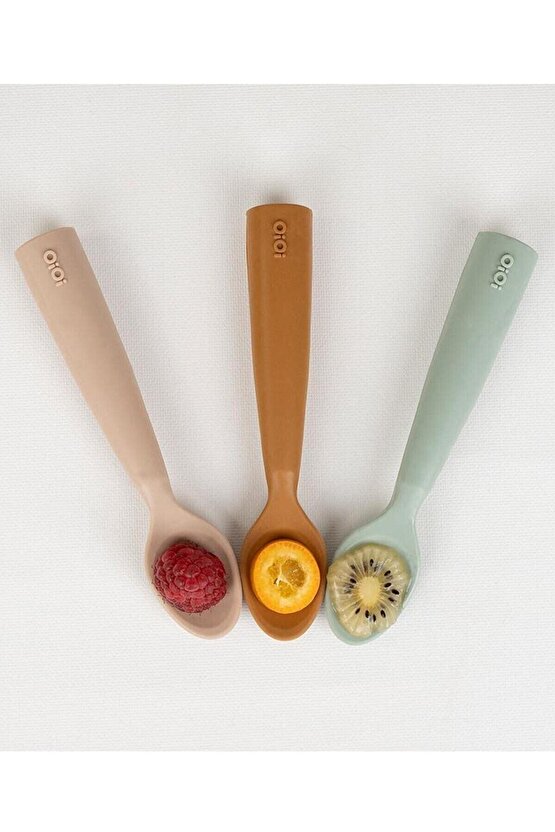 Silikon Mama Kaşığı Nam Nam - River Green