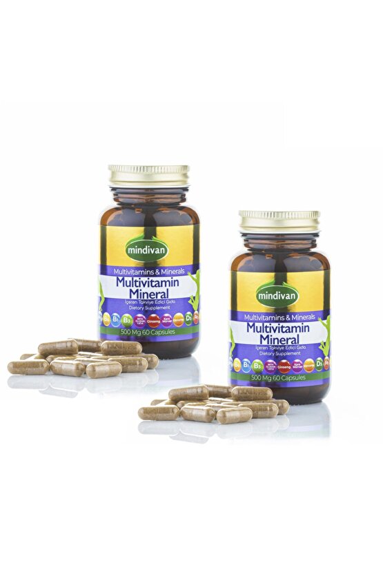Multivitamin Mineral Kapsül X 2 Adet