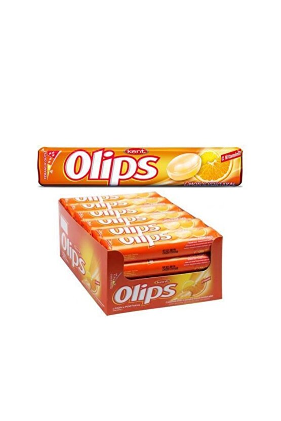 Limon & Portakal Aromalı C Vitaminli Bonbon Şekerleme 24 Stick