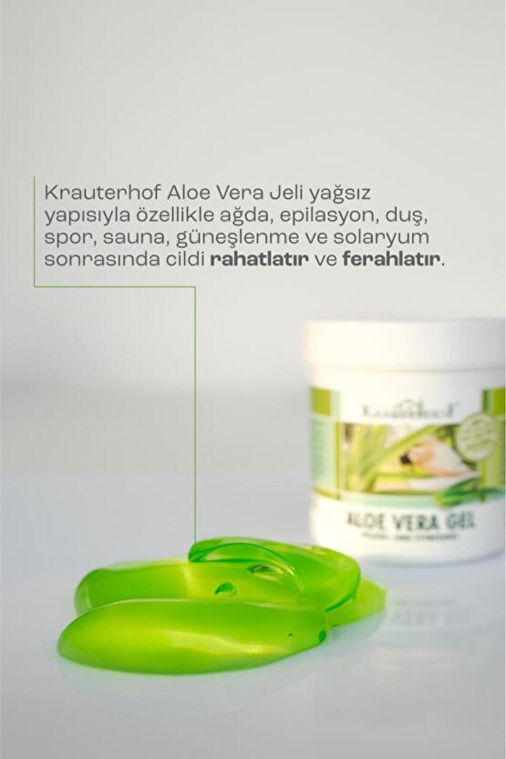 Aloe Vera Nemlendirici Vücut Jeli 100 ml x2 Adet