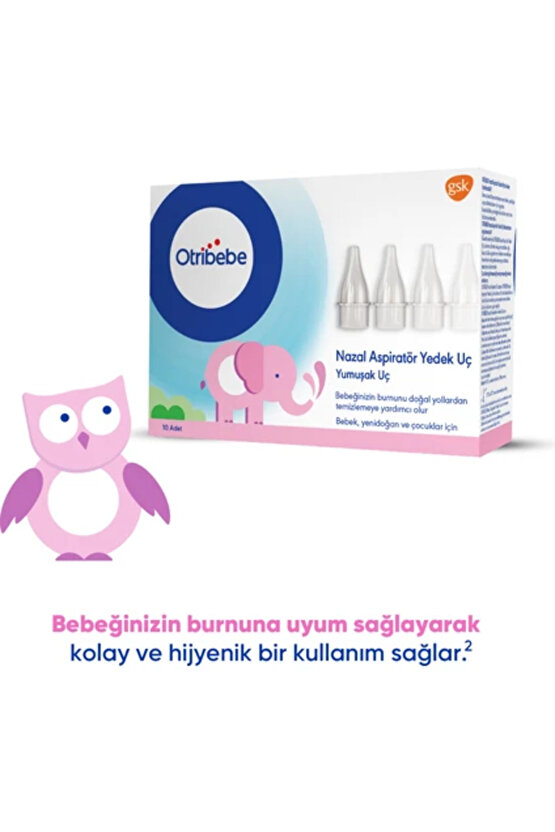 Nazal Burun Aspiratörü Yedek Uç 10lu