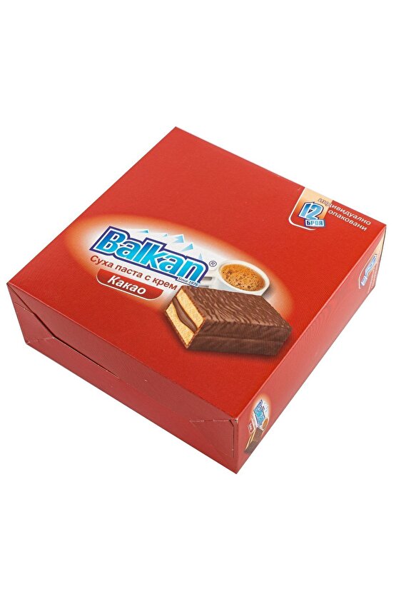 Balkan Pasta 12li Çikolata Kaplamalı Kek