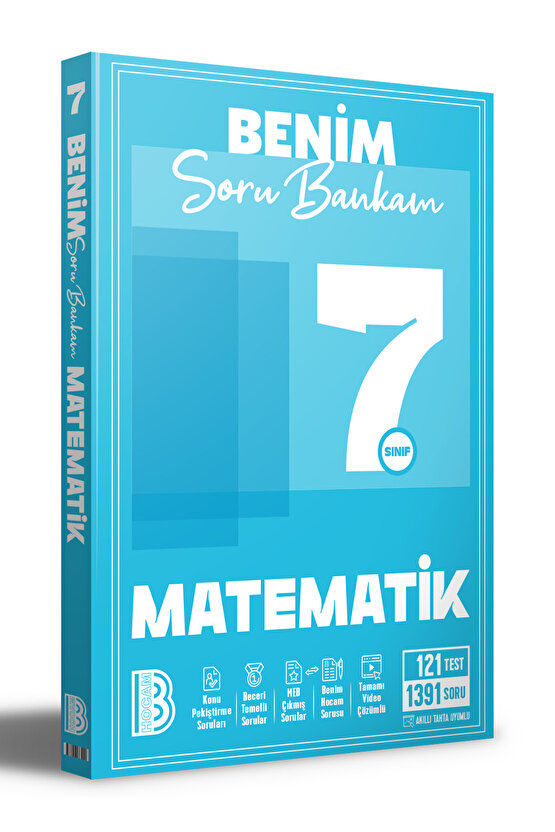 7. Sınıf Matematik Soru Bankam Benim Hocam Yayınları
