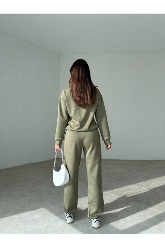 Kadın Kot Detaylı Takım