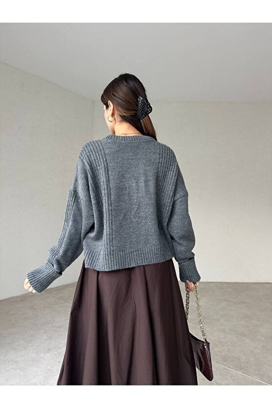 Kadın Kısa Triko Hırka