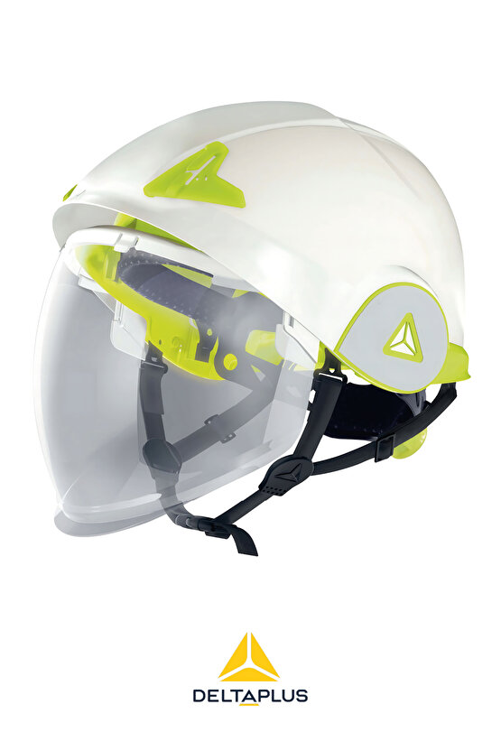 ONYX2 Blanc İnşaat Kaskı | Elektrik Arklarına, Isıya ve Erimiş Metale Karşı Korumalı Baret