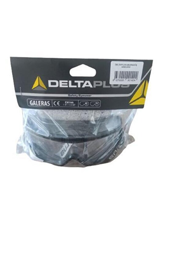 Galeras Şeffaf Flowery Polikarbonat Tam Koruma As Af Gözlük