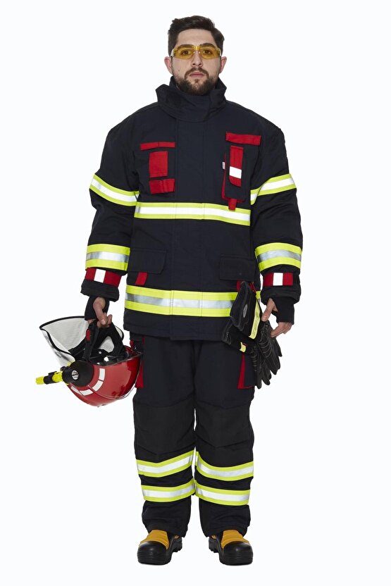 LACİVERT İTFAYECİ ELBİSESİ CEKET VE PANTOLON PRO TAKIM