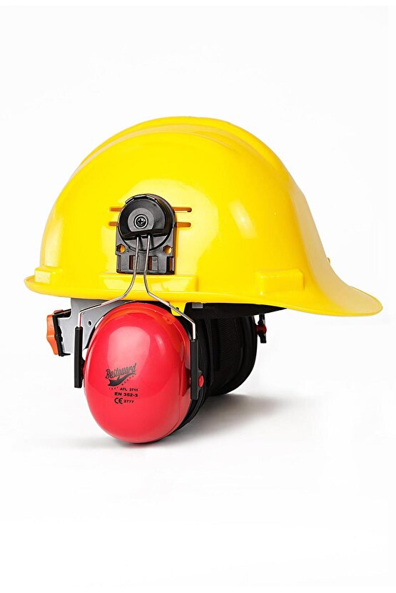 Gürültü Önleyici Kulaklık - Barete Takılabilir (25,9 DB) ( Sarı Renk )