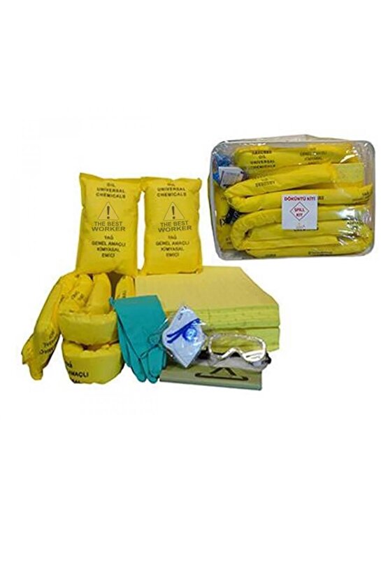 Tbw Kimyasal Emici Taşınabilir Döküntü Kit 20 lt