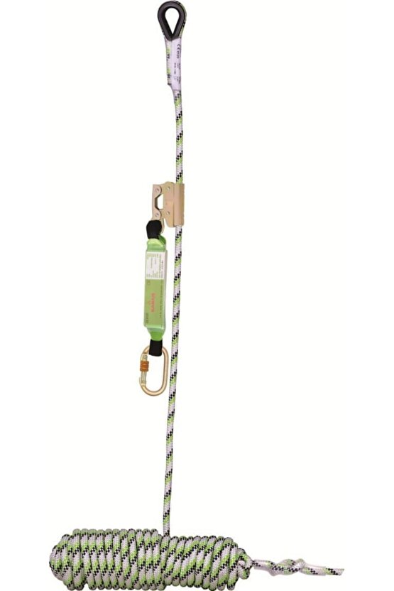 Yaşam Halatı 25 Mt Şokemici,karabina,halat Tutucu