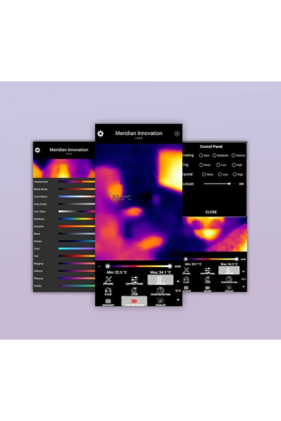 Thermal-45 USB-C Termal Kamera 80x62 IR Görüntüleme Modülü - AndroidPC Uyumlu Long-Wave Kızılötesi