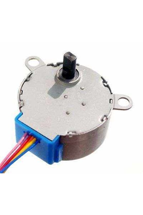 28 Byj-48 Redüktörlü Step Motor Ve Uln2003 Step Motor Sürücü Kartı Yeşil