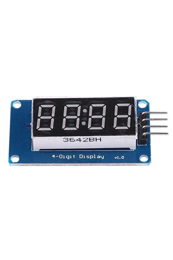 Emes Robotik Tm1637 4 Hane 4 Digit Dijital Seri 7 Segment Ekran Saat Iıc Tm1637 4 Modül
