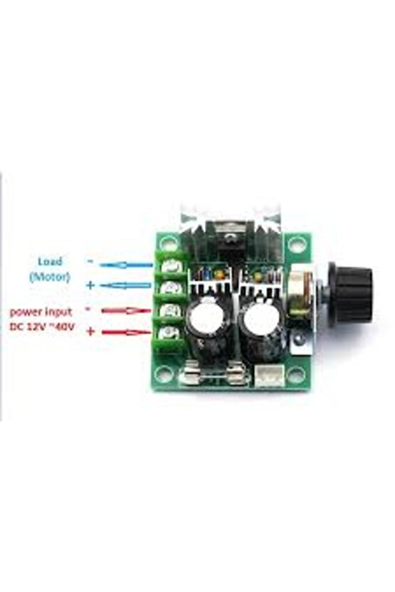 Pwm Dc 12-40 V 10A Motor Sürücü Kartı (400W)