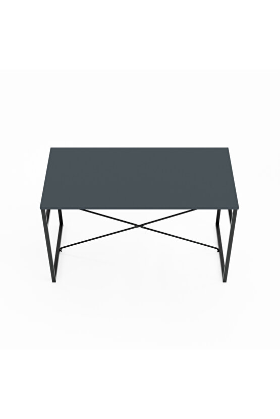 Mutfak Masası Yemek Masası Salon Masası 4 Kişilik 120x60 Masa Füme 1536