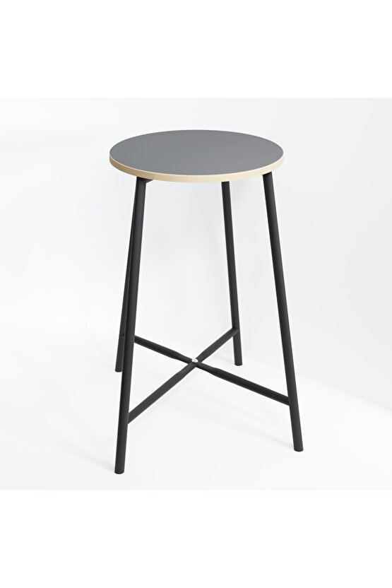 Bar Sandalyesi Bar Taburesi Mutfak Sandalyesi Füme 1524