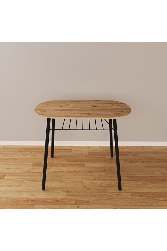 2 Kişilik Masa Takımı Mutfak Masa Sandalye Seti Döşemeli Çam 1346