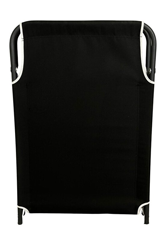 Şezlong Kamp Plaj Yatağı Kamp Yatağı 2 Katlı Siyah 1315