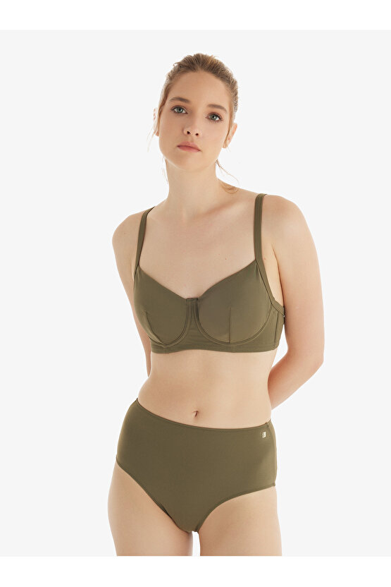 Kadın Bikini Üstü 10734 - Yeşil