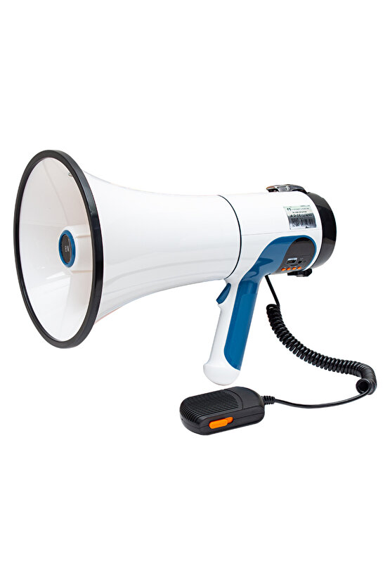 Büyük Boy Profesyonel Bluetooth Destekli Megafon USB AUX SD Kartlı 100 Watt ZEM65-F547