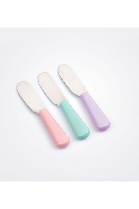 Tereyağ Bıçağı 6 Lı Beyaz