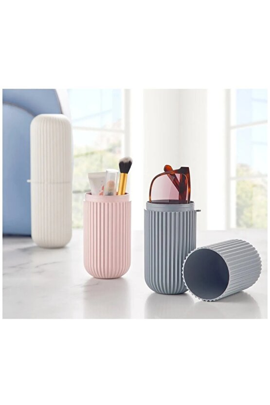 Seyahat Tipi Aksesuar Taşıma Kabı Gözlük Diş Macunu Saklama Kutusu