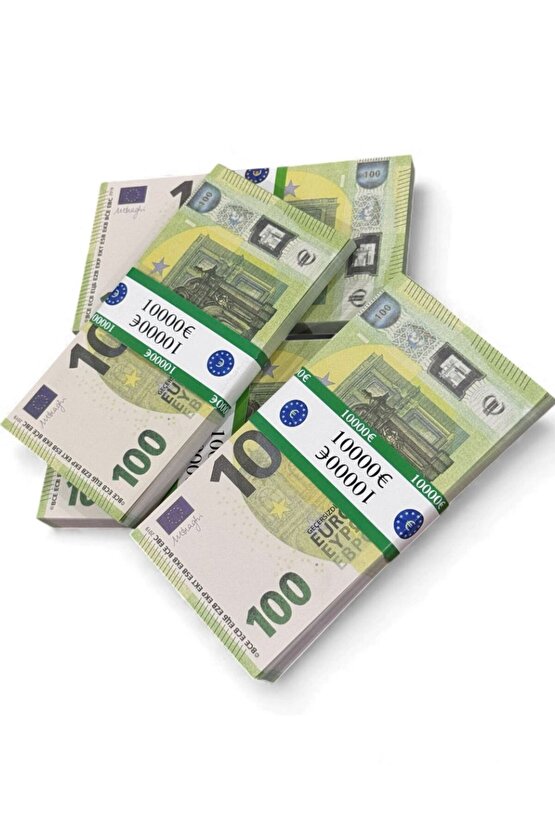 4 Deste 100 Euro Düğün, Kına, Parti ve Çekim Şaka Parası – Dekoratif ve Eğlencelik 100 €