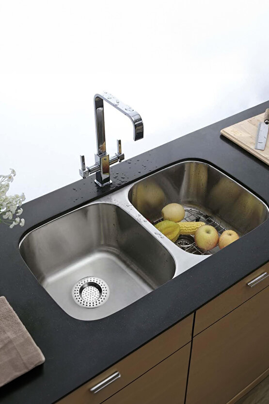 ( 2 Adet ) Mutfak Lavabo Küvet Banyo Tıkacı Ev Ofis Stüdyo Banyo Gider Tıpası Kapağı Tıkaç Süzgeç