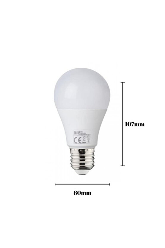 Premier-9 Led Ampul 9W E27 Duy Sarı Işık (2700K) - 3’lü Paket