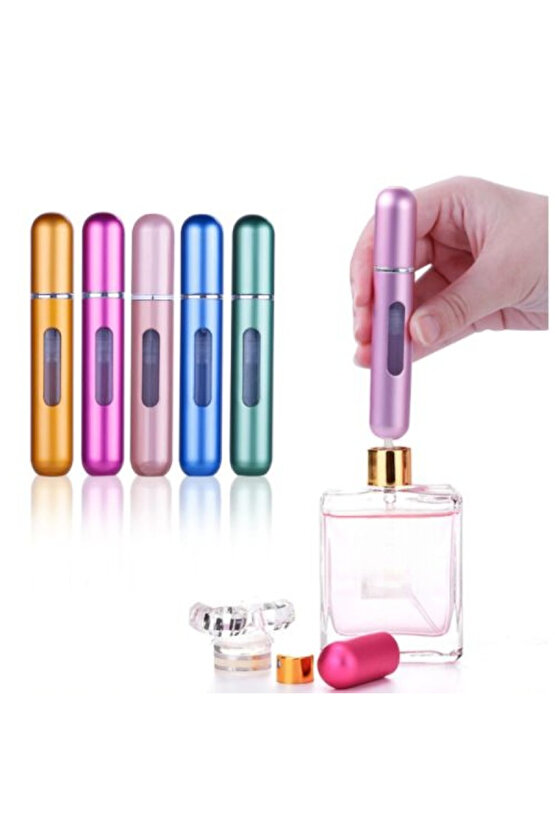 Doldurulabilir Cep Parfüm Şişesi, Kolay taşınabilir, Mini Canta boy