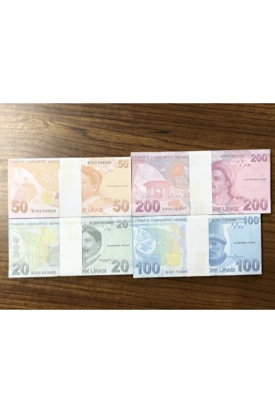 Para Seti 100 Adet 38500 Tl Şaka Parası Seti