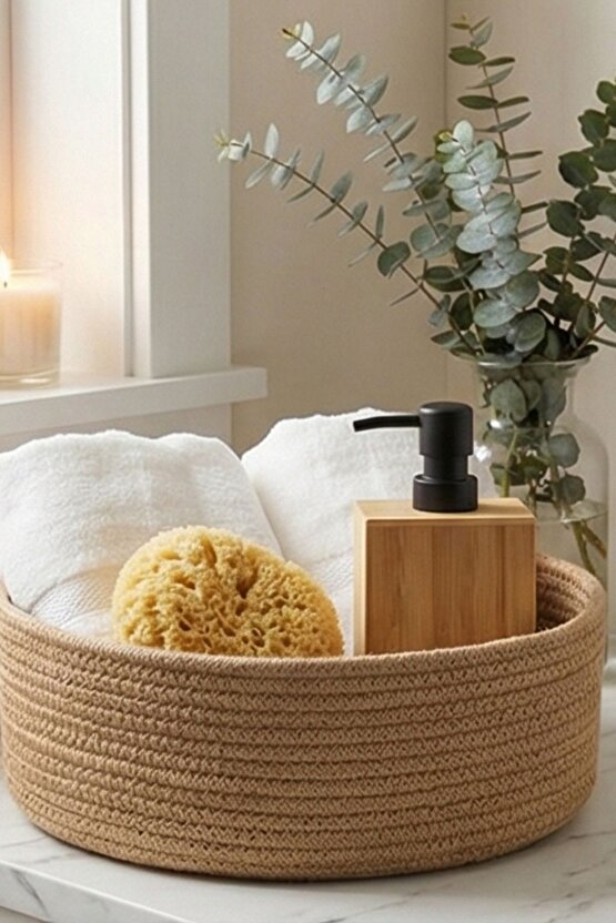 Bambu Siyah Kapaklı Basmalı Sabunluk